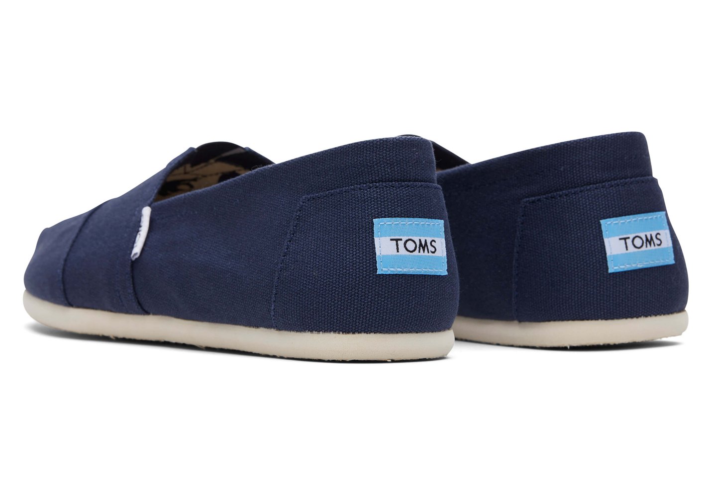 Toms Alpargata Canvas Espadrille Navy - Mens - 95176-BCHJ